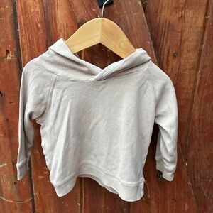 Blush hoodie pullover colored organics size 18-24 months